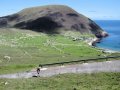 A slog up the road...