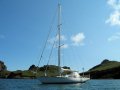 Longbow at anchor